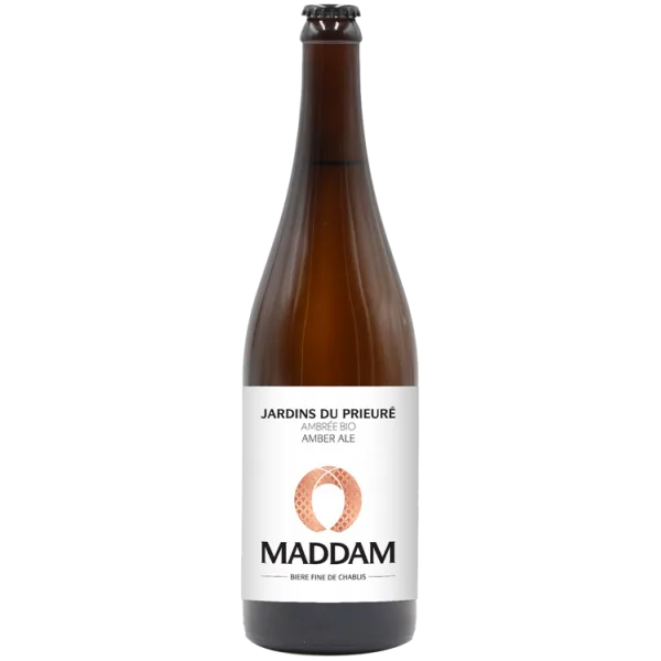 Bière Ambrée - Jardin du Prieuré - Brasserie de Chablis - Maddam