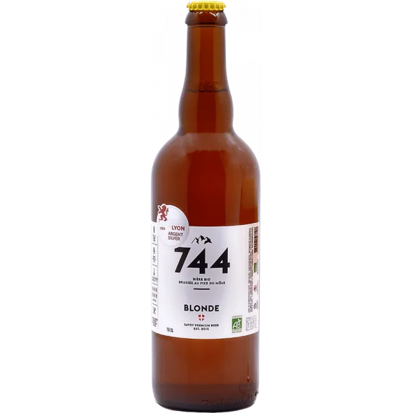 Biere Blonde 75cl - Brasserie 744