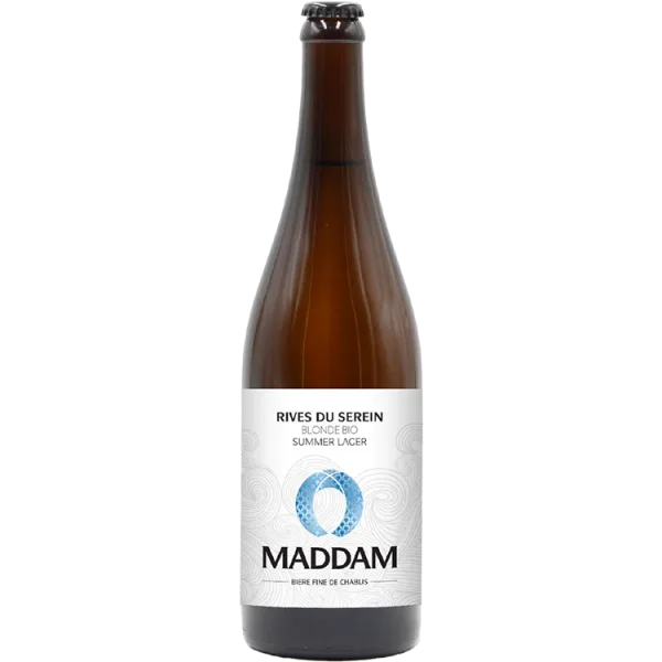 Bière blonde - Rives du Serein - Brasserie de Chablis - Maddam