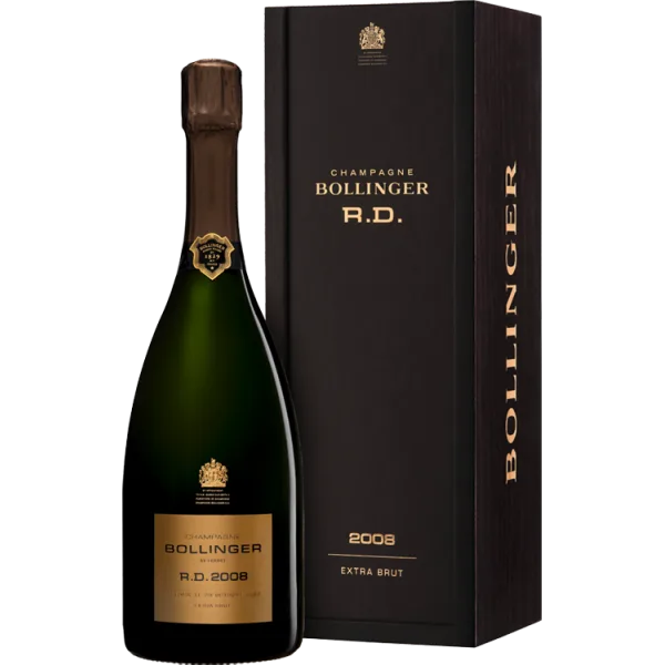 Champagner Bollinger - R.D. 2008 - Holzkiste