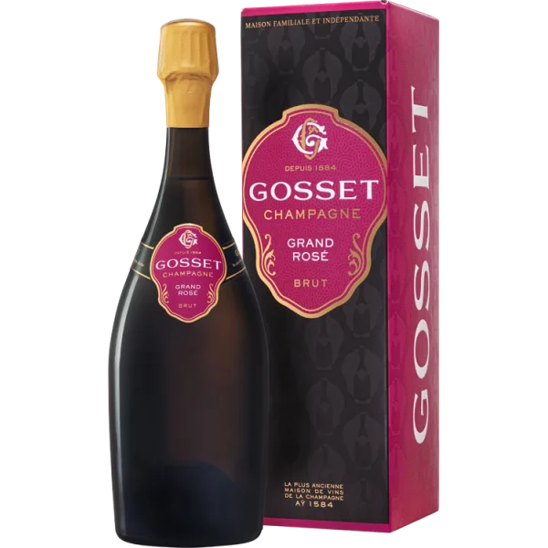Champagne Gosset - Grand Rosé - Estuche Regalo