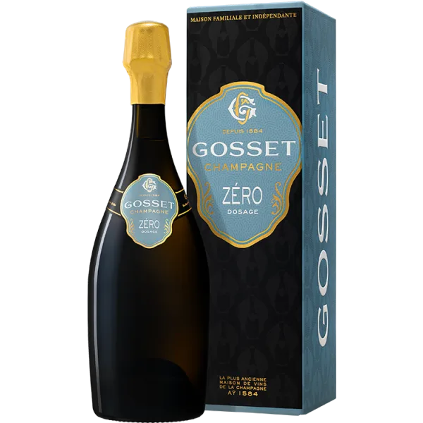 Champagne Gosset - Zéro Dosage - Estuche