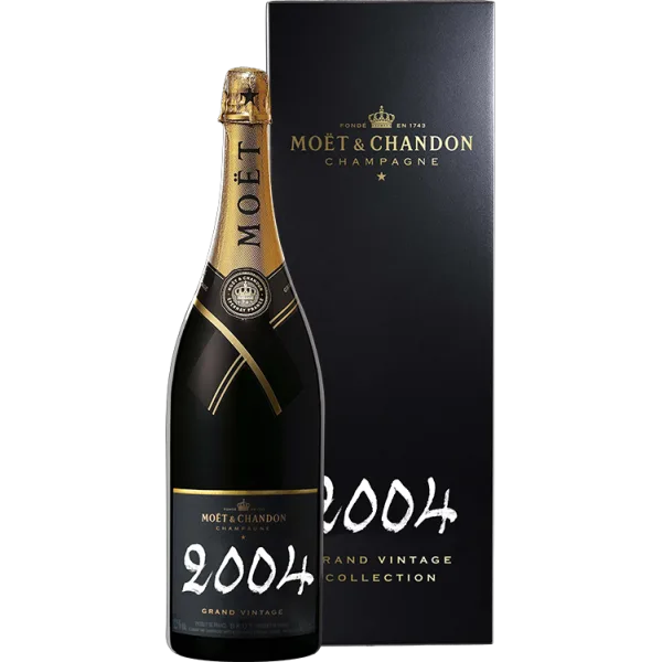 Champagner Moët & Chandon - Grand Vintage Collection 2004 - Mit Etui