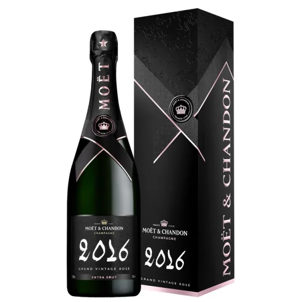 Champagne Moët & Chandon - Grand Vintage Rosé 2016 - en Coffret