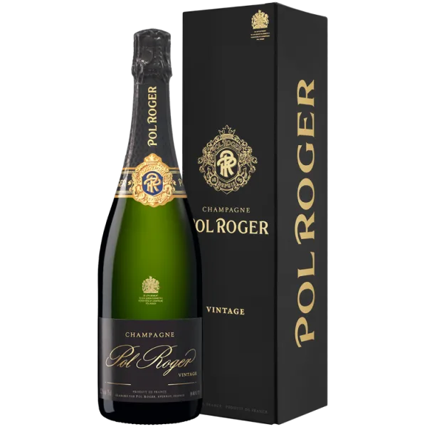 Champagne Pol Roger - Brut Vintage 2018 - Met Geschenkverpakking