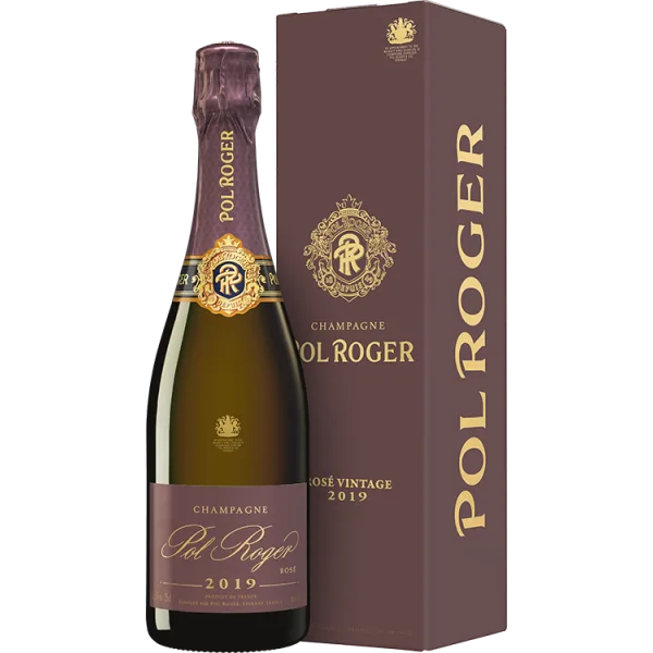 Champagne Pol Roger - Rosé Vintage 2019 - Geschenkverpakking
