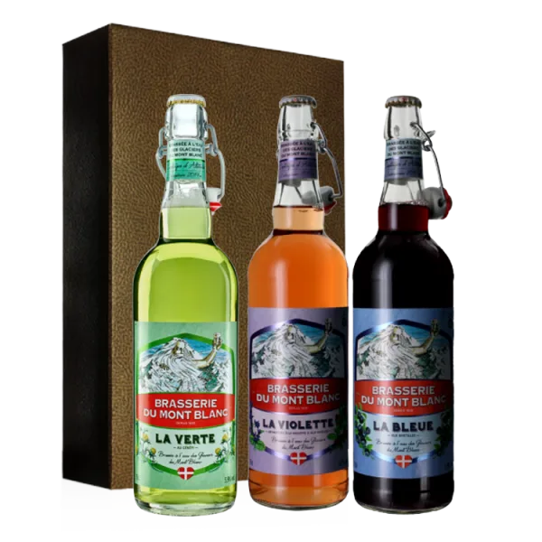 Coffret 3 Bières Aromatisées - Brasserie du Mont-Blanc