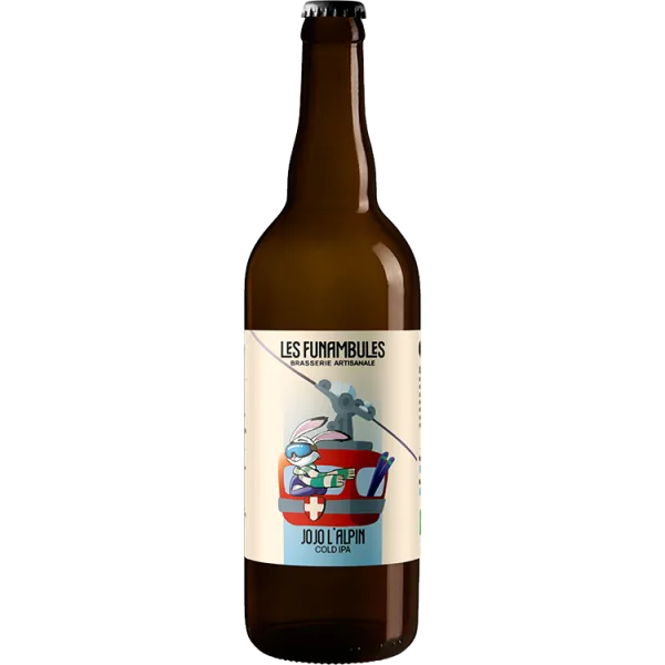 Cold IPA Jojo L'Alpin 75cl - Brasserie Les Funambules