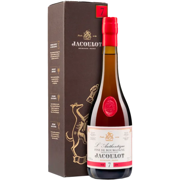 Fine de Bourgogne - Maison Jacoulot « l'Authentique » 7 años - Estuche