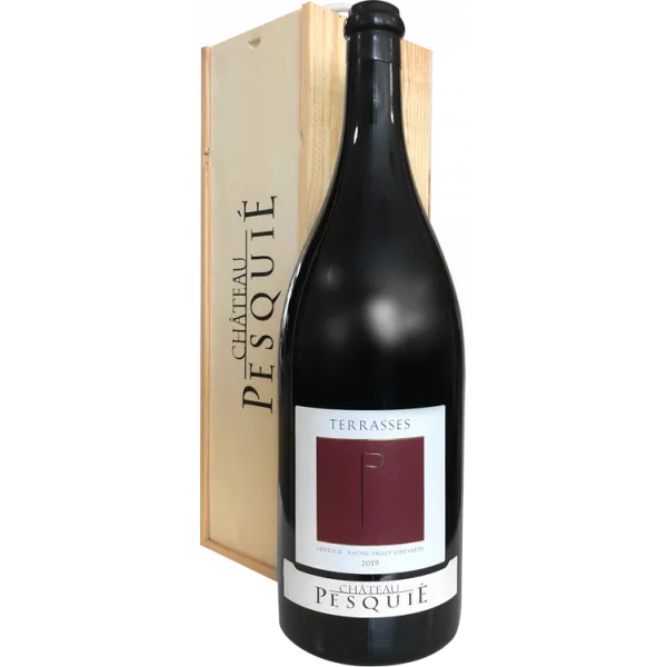 Jéroboam - Les Terrasses 2024 - Château Pesquié - En Cassa Di Legno