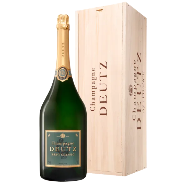 Mathusalem - Champagne Deutz - Brut Classic - Houten Kist