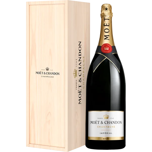 Mathusalem - Champagne Moët & Chandon - Brut Impérial - Caisse Bois