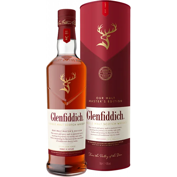 Whisky - Glenfiddich - Malt Master - Geschenkverpakking