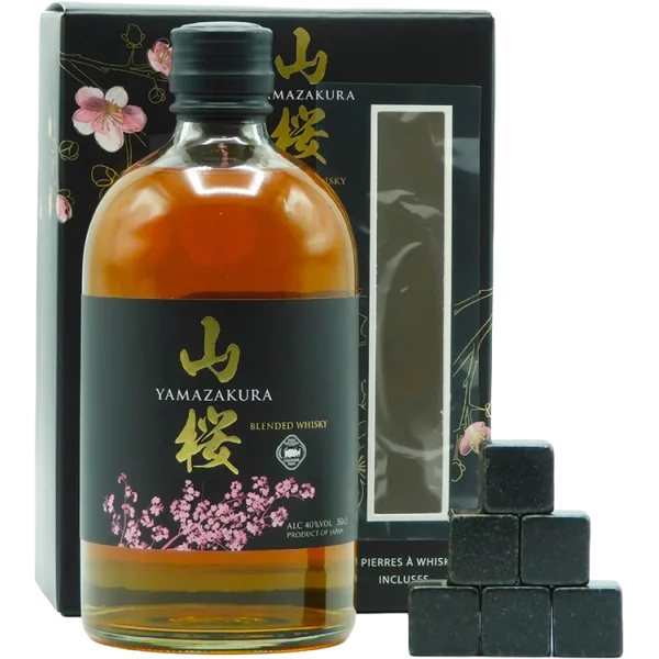 Whisky - Yamazakura - Blend - Estuche 6 Piedras para Whisky