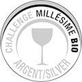 Zilveren medaille Concours Challenge Millesime Bio 2022 Zilveren medaille Concours Challenge Millesime Bio 2022